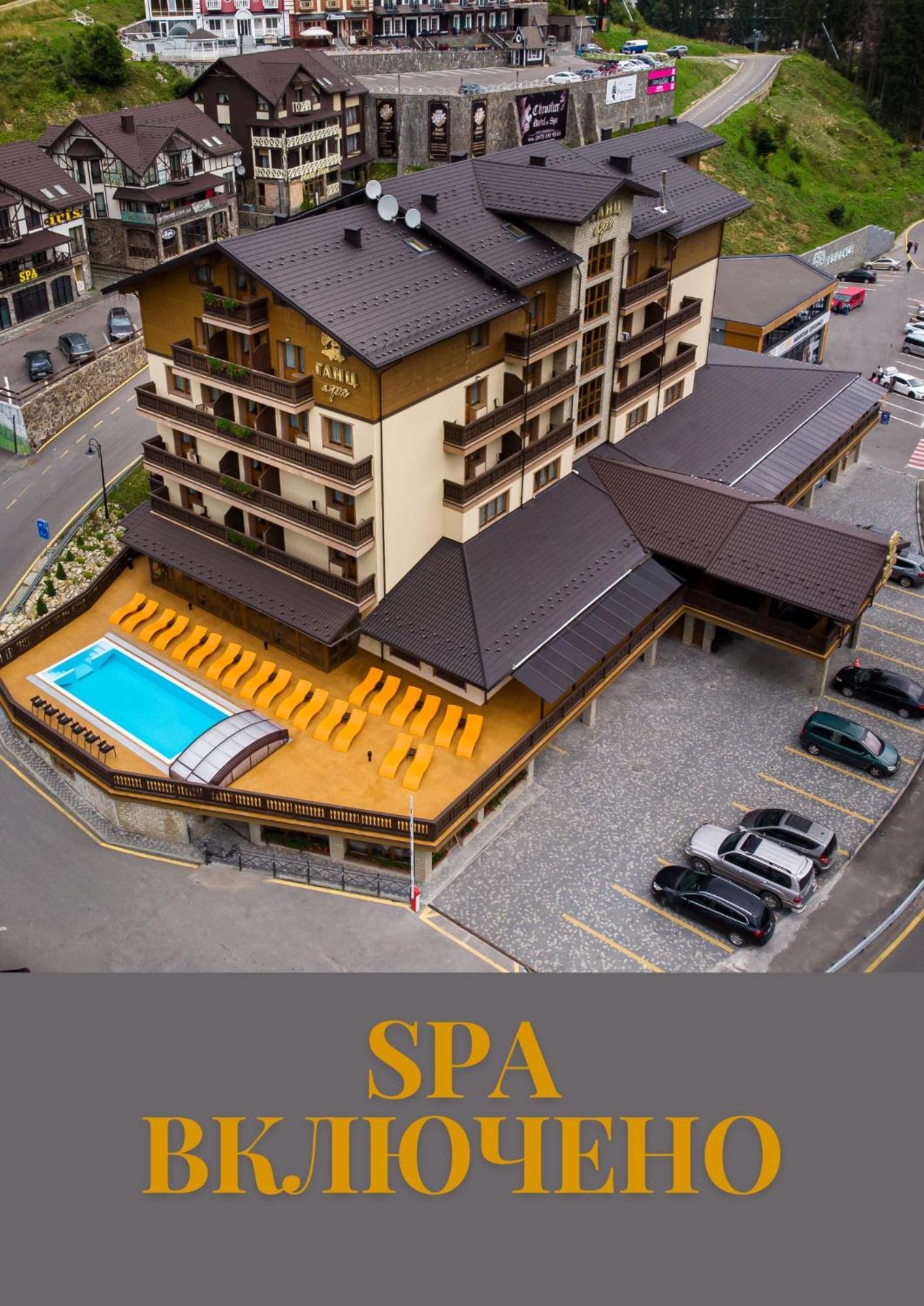 Ganz & Spa Bukovel Bagian luar foto